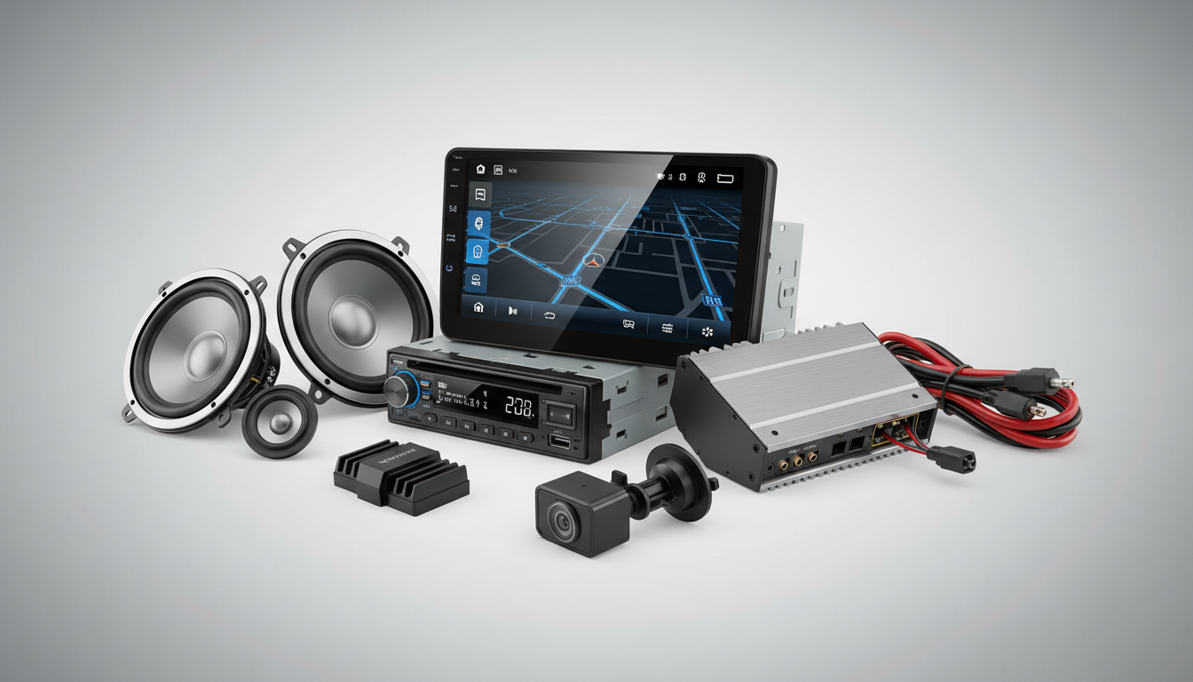 Bilstereo og elektronik