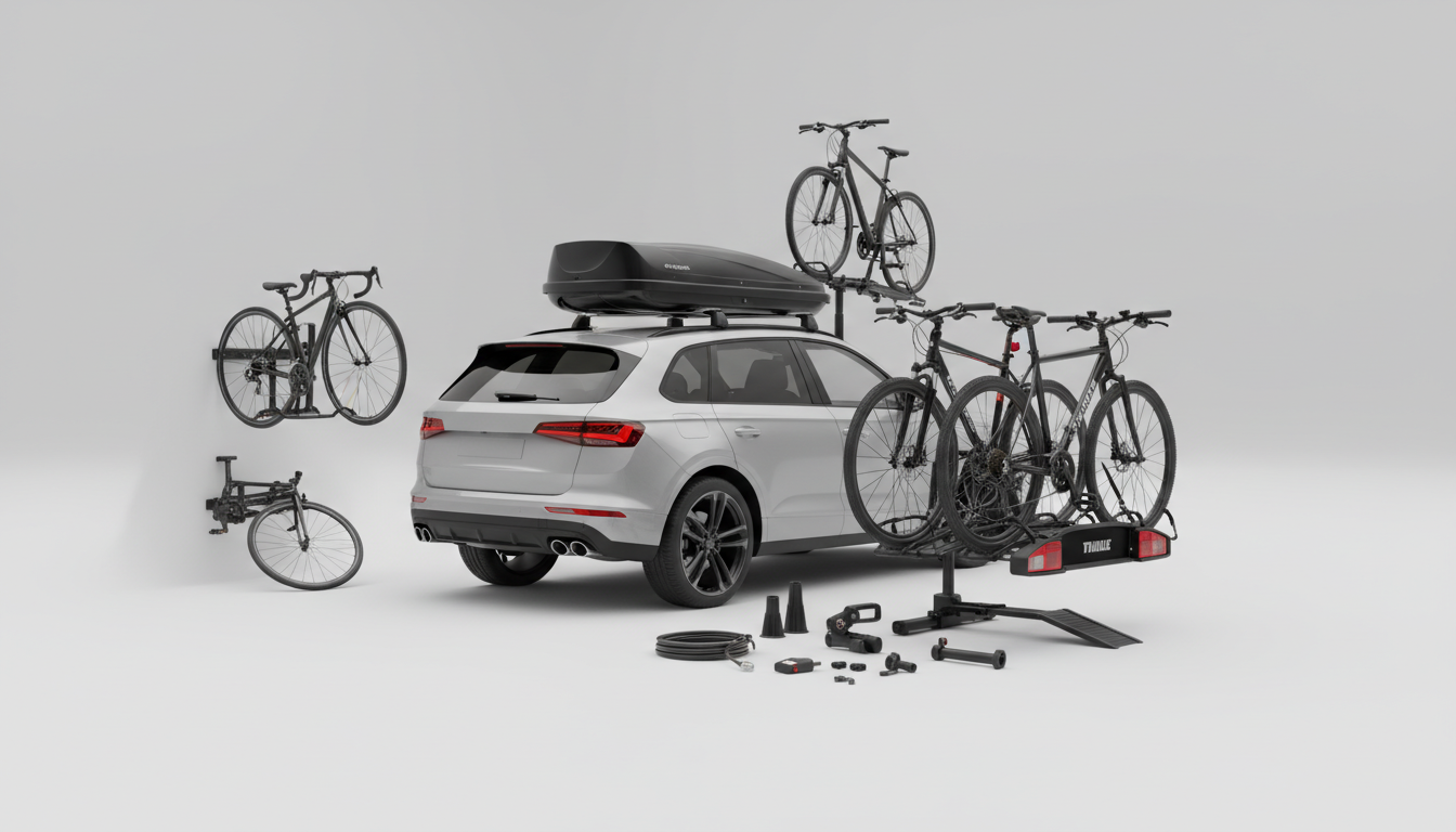 Cykelholdere og tilbehør
