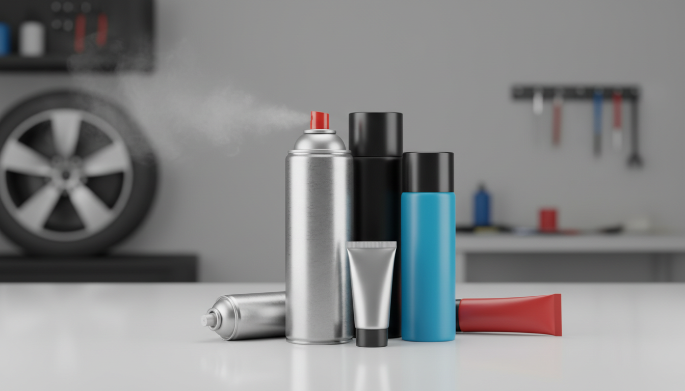 Spray og tube kemi